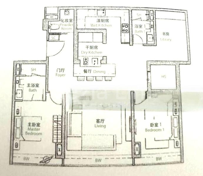 Room (Condo) for Rent in  Burlington Square - Image 5